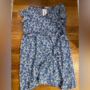 Blue Floral Dress